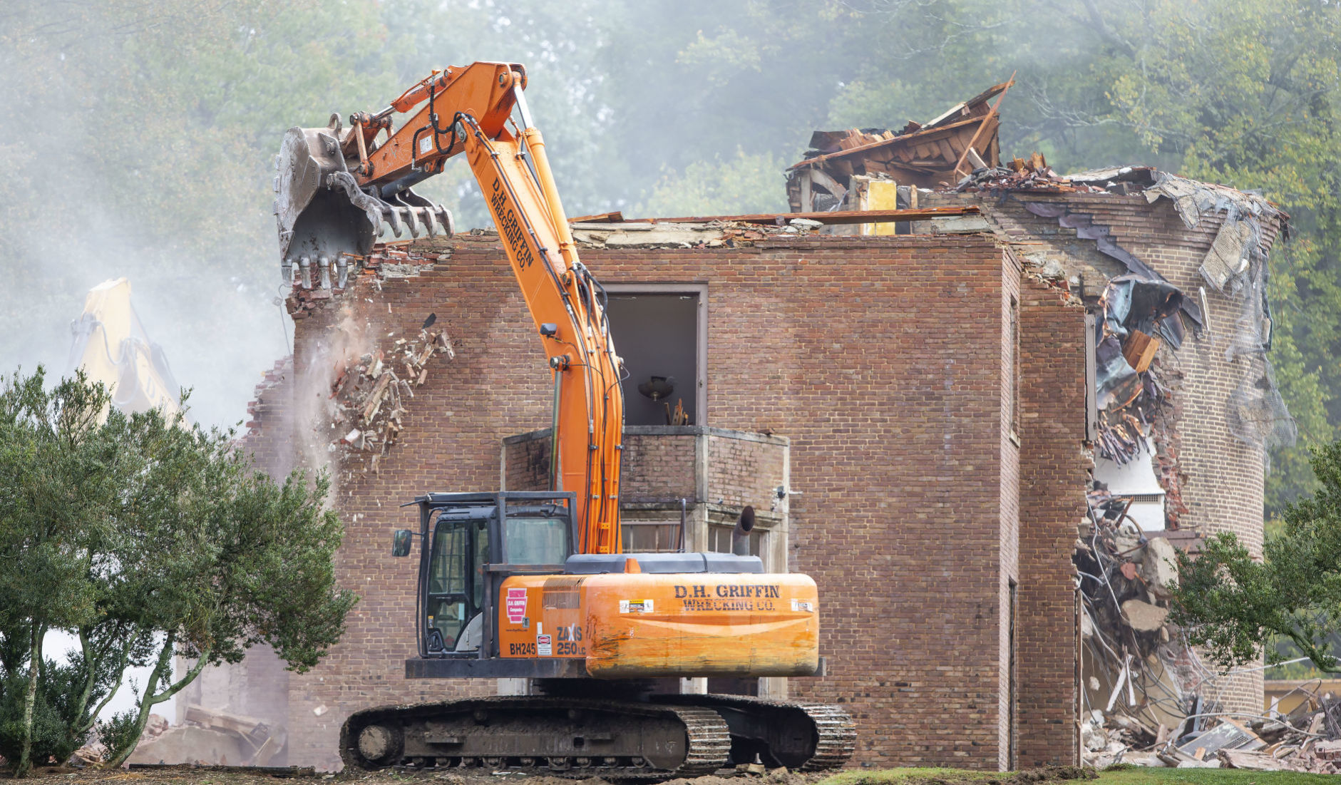 Demolition of Adamsleigh estate